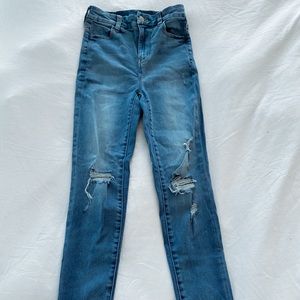 American Eagle high rise jeggings.